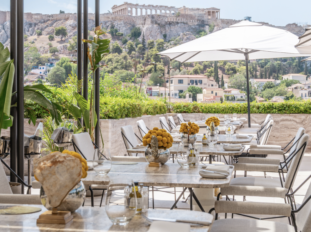Private Dinner Facing the Acropolis